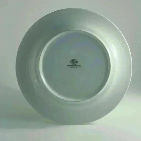 VTG GERMANY SANTA CLAUS WHT HUTSCHENREUTHER COLLECTIBLE HOLIDAY CHRISTMAS PLATE  - Picture 2 of 5